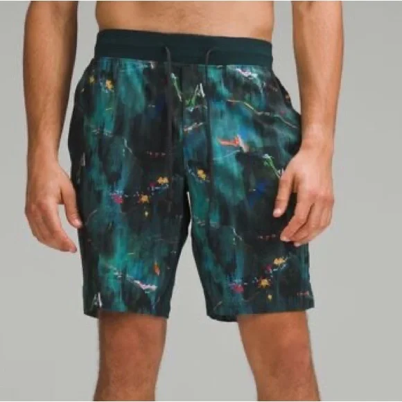 Lululemon T.H.E. 7” Short *Linerless Paint Spark Multi, Small, New - Picture 1 of 13